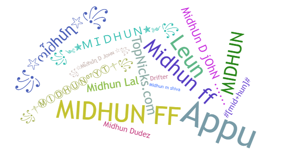 ألقاب لـ Midhun