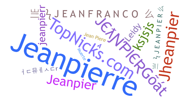 ألقاب لـ JeanPier