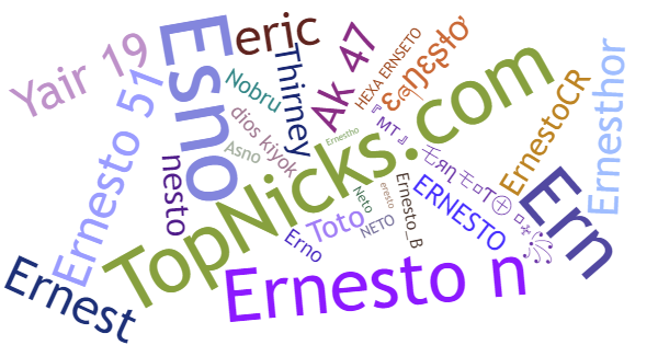 ألقاب لـ Ernesto