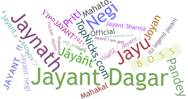 ألقاب لـ Jayant