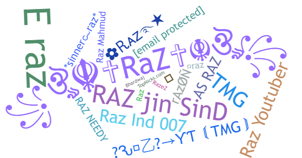 ألقاب لـ Raz