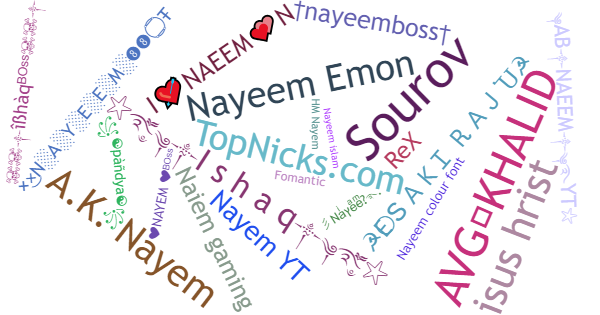 ألقاب لـ Nayeem