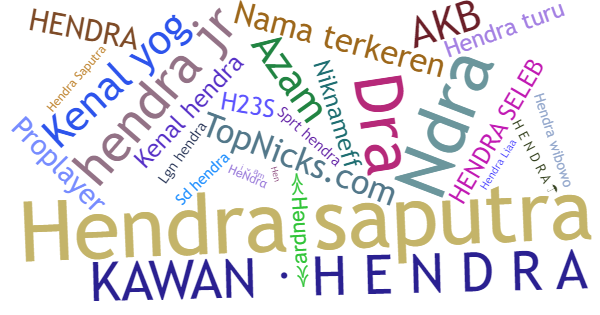 ألقاب لـ Hendra