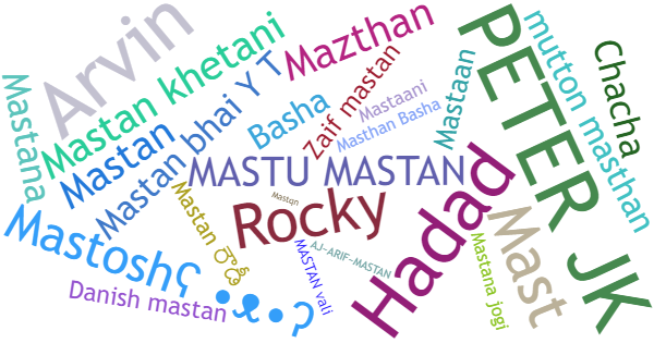 ألقاب لـ Mastan