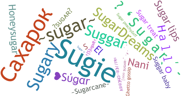 ألقاب لـ Sugar