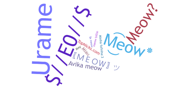 ألقاب لـ Meow