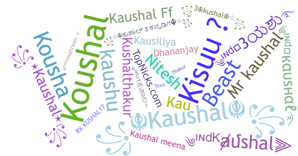 ألقاب لـ Kaushal