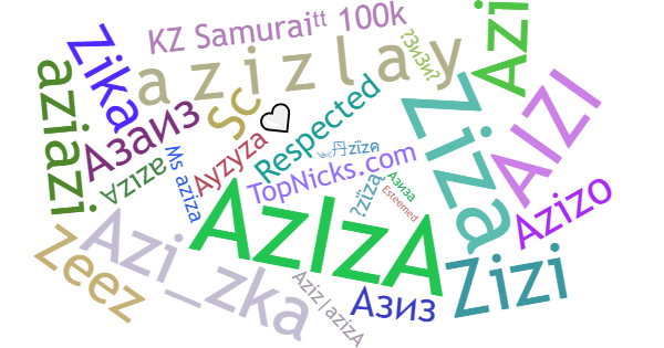 ألقاب لـ Aziza