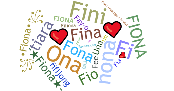 ألقاب لـ Fiona