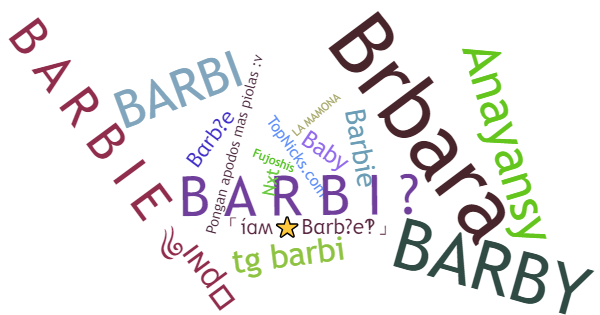 ألقاب لـ Barbi