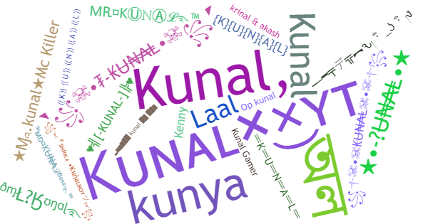 ألقاب لـ Kunal