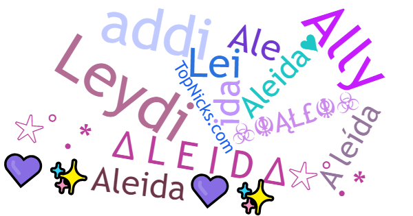 ألقاب لـ Aleida