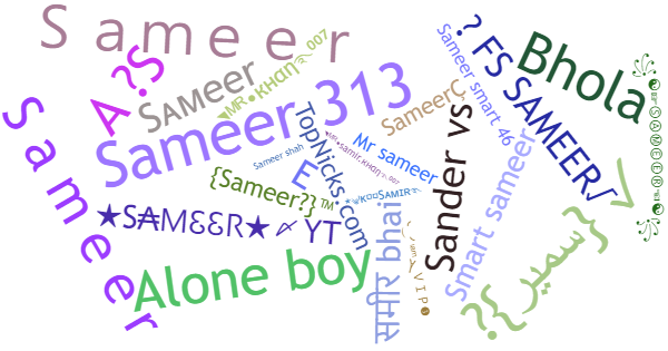 ألقاب لـ Sameer