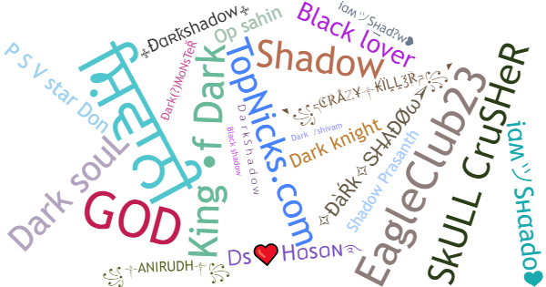 ألقاب لـ Darkshadow