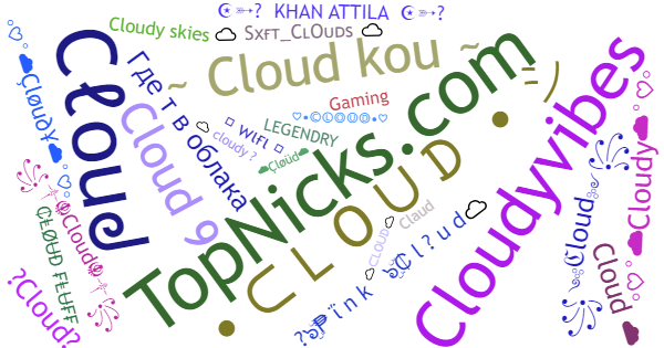 ألقاب لـ Cloud