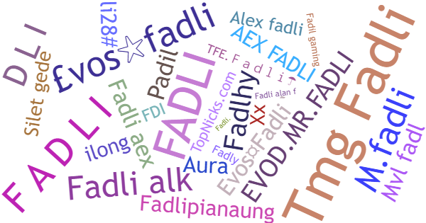 ألقاب لـ Fadli