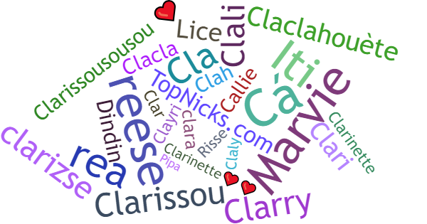 ألقاب لـ Clarisse