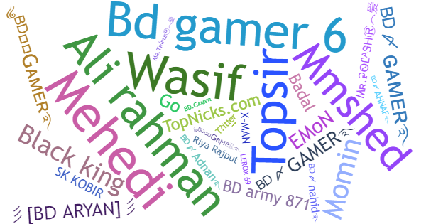 ألقاب لـ BDGamer