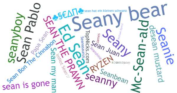 ألقاب لـ Sean