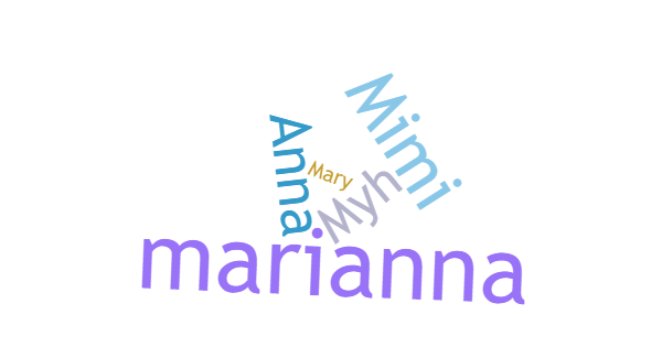 ألقاب لـ Marianna