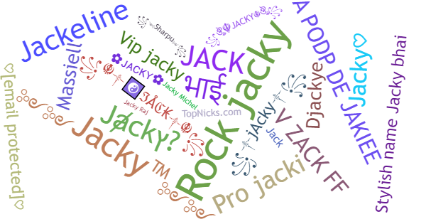 ألقاب لـ Jacky