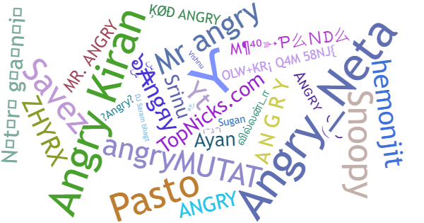 ألقاب لـ Angry