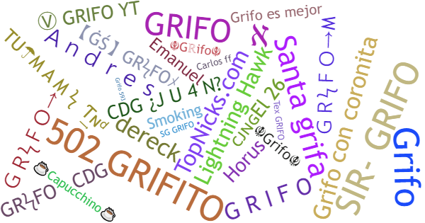 ألقاب لـ Grifo