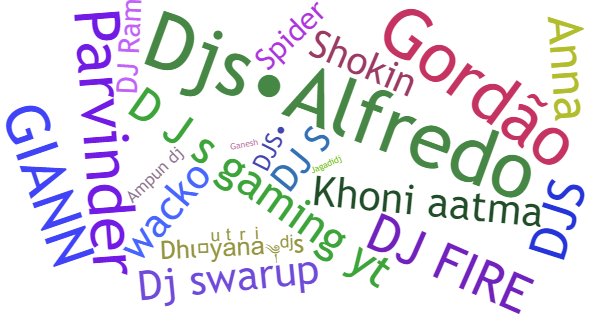 ألقاب لـ Djs