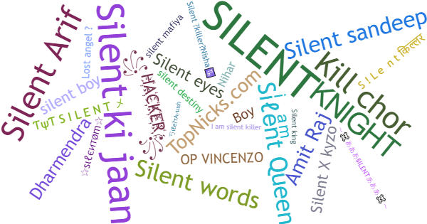 ألقاب لـ Silent