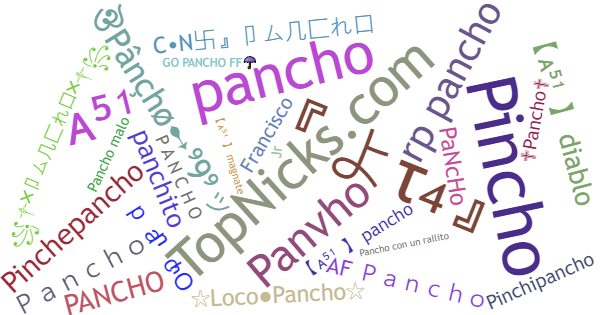 ألقاب لـ Pancho