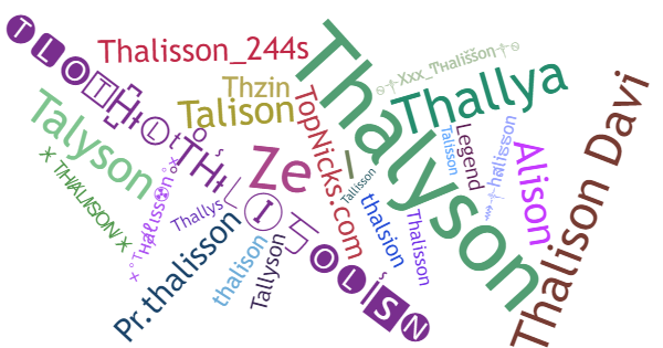 ألقاب لـ Thalisson