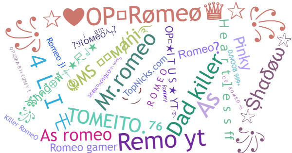 ألقاب لـ Romeo