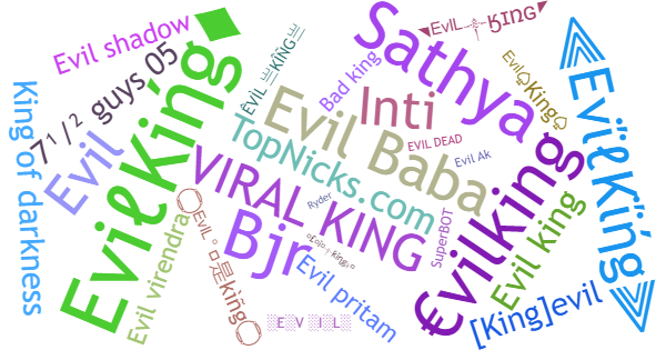 ألقاب لـ EvilKing