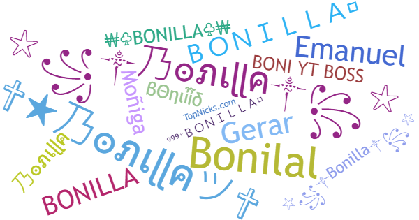 ألقاب لـ Bonilla