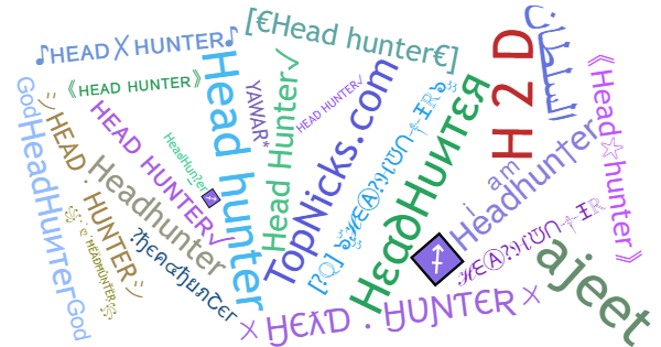 ألقاب لـ HeadHunter