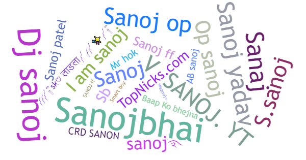 ألقاب لـ Sanoj