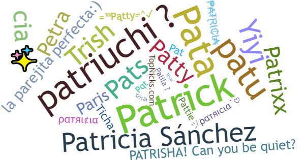 ألقاب لـ Patricia