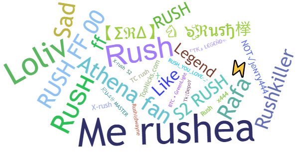 ألقاب لـ Rush