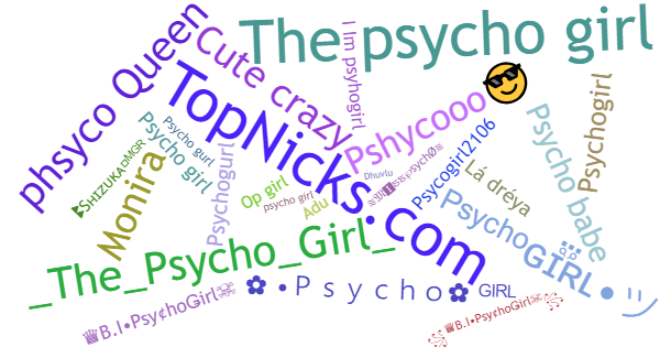 ألقاب لـ Psychogirl