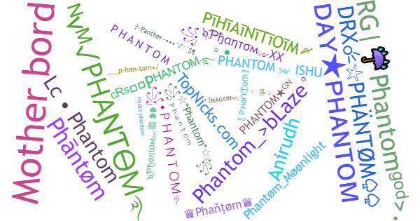 ألقاب لـ Phantom