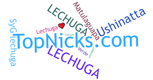 ألقاب لـ Lechuga