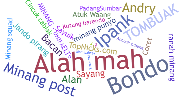 ألقاب لـ Minang