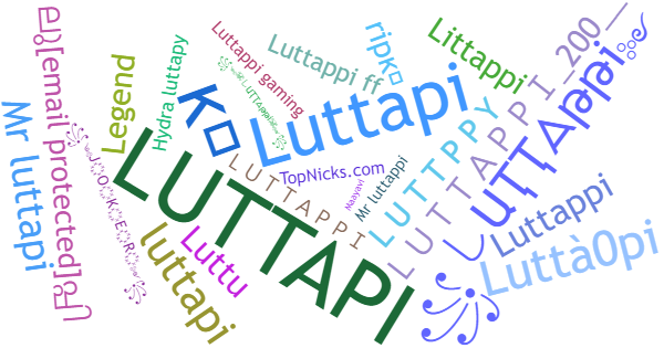 ألقاب لـ Luttappi