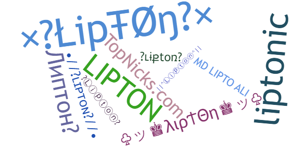 ألقاب لـ Lipton