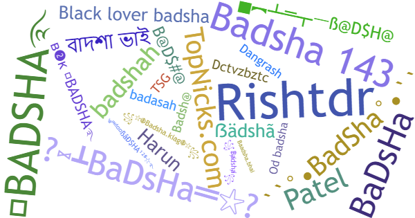 ألقاب لـ Badsha