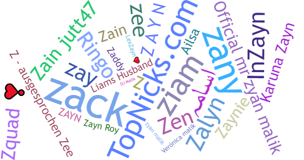 ألقاب لـ Zayn