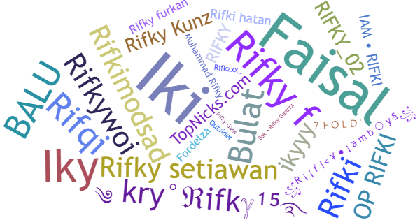 ألقاب لـ Rifky