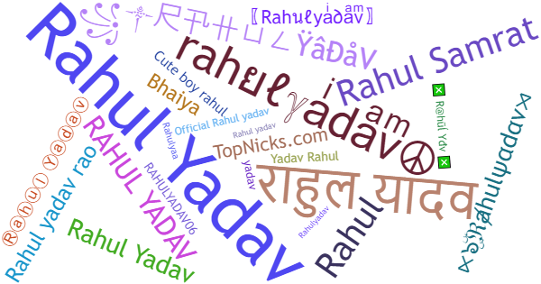 ألقاب لـ Rahulyadav