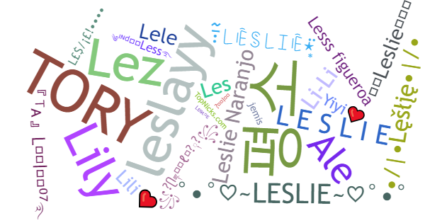 ألقاب لـ Leslie