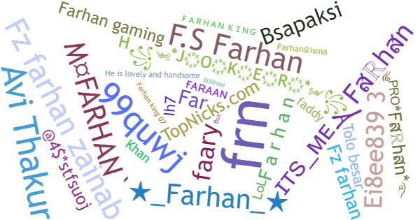 ألقاب لـ Farhan